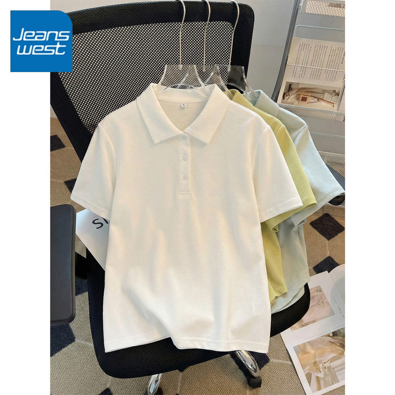 NOA真维斯polo衫女短袖夏季新款透气半袖翻领宽松运动服运动t恤女,女装/女士精品,T恤,淘宝优惠券,粉丝福利购,淘宝优惠卷