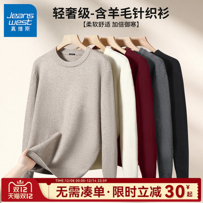 维斯毛衣男款2025新款冬季