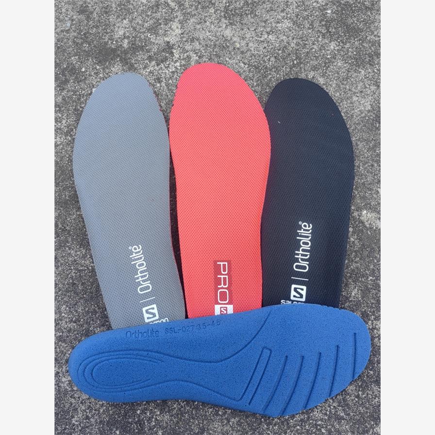 适配萨拉蒙ortholite欧索莱防臭吸汗排湿透气男女运动鞋垫4毫米