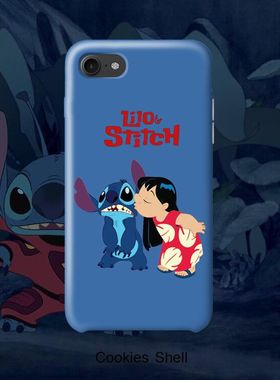 Cookies Shell 星际宝贝史迪奇手机壳磨砂硬壳iPhoneX 6s plus 7