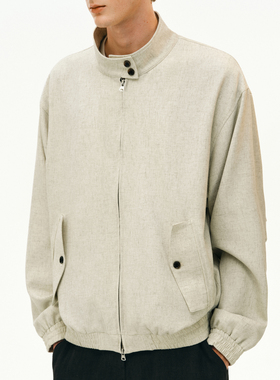 NONRADICAL「G9哈灵顿亚麻」哈灵顿夹克 NR