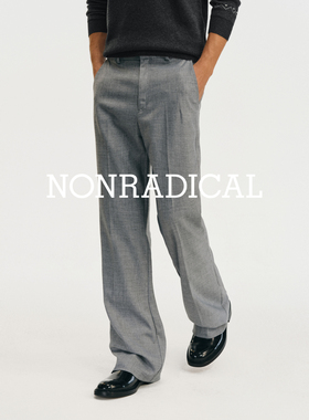 「抗皱花纱毛感」西裤NONRADICAL