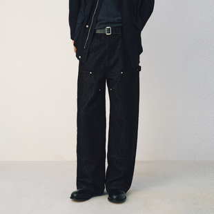 「银丝黑牛」银丝牛仔伐木长裤 NONRADICAL