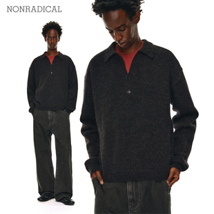「Baby羊驼毛」翻领毛织Polo NONRADICAL