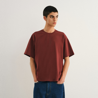 NONRADICAL （NR）纯色磨毛短袖T恤