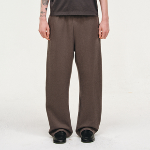 肌理针织微弯刀卫裤 NONRADICAL