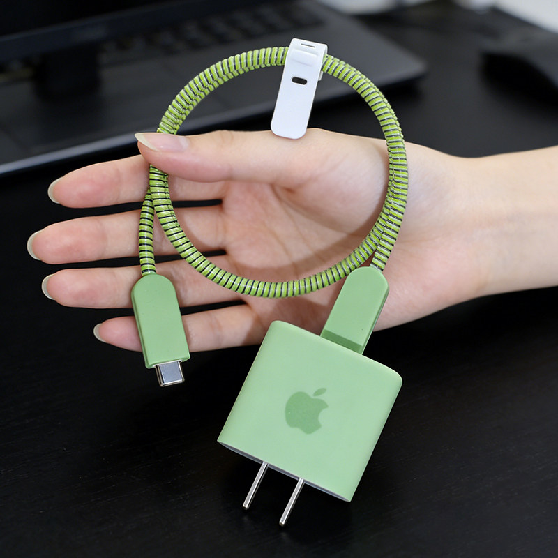 适用苹果17promax/16 20w充电器保护套iphone平板数据线保护线套,3C数码配件,充电器保护套,淘宝优惠券,粉丝福利购,淘宝优惠卷