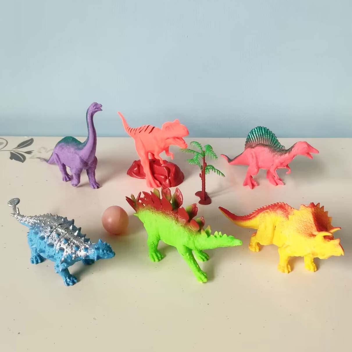 恐龙玩具昆虫12生肖动物模型