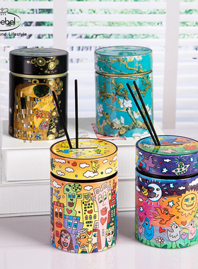 德国Goebel进口香薰礼盒艺术香氛摆件卧室客厅散香器生日礼物梵高