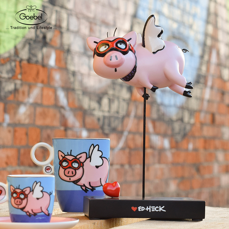 德国原装进口陶瓷潮流艺术摆件