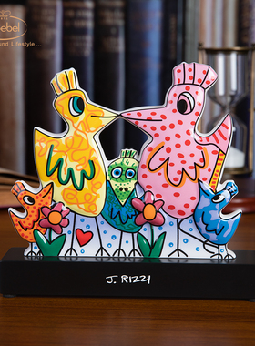 Goebel德国高宝进口欧式陶瓷客厅装饰摆件情人节礼品新年礼物里兹