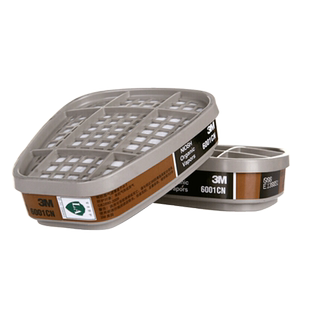 3M滤毒盒6001CN/6002/6003/6004/6005/6006 配件 需搭配面具使用