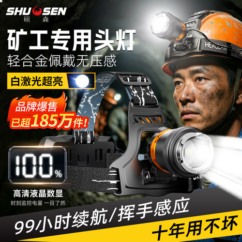 硕森2026全新升级矿工专用头灯