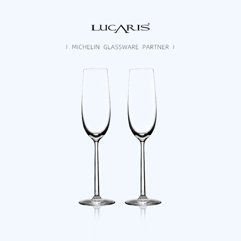 Lucaris原装进口水晶玻璃杯红酒杯香槟杯高脚杯家用酒吧轻奢欧式