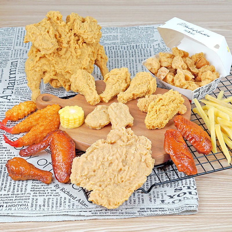 仿真小食道具装饰道具图片