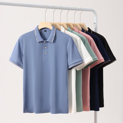 体恤Polo衫夏季宽松休闲运动短袖男士女士速干薄款