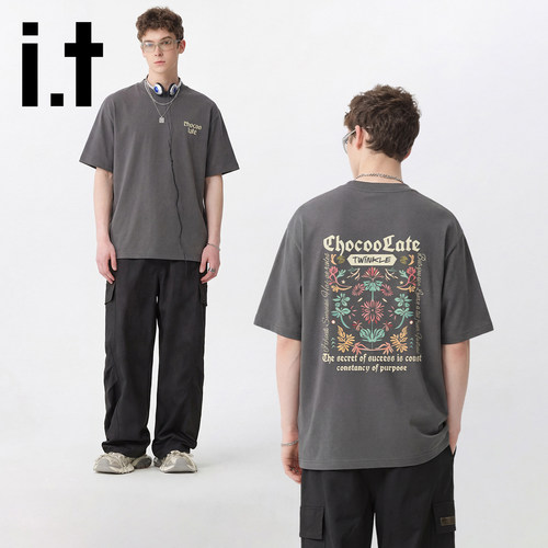 CHOCOOLATE美式复古凉感T恤