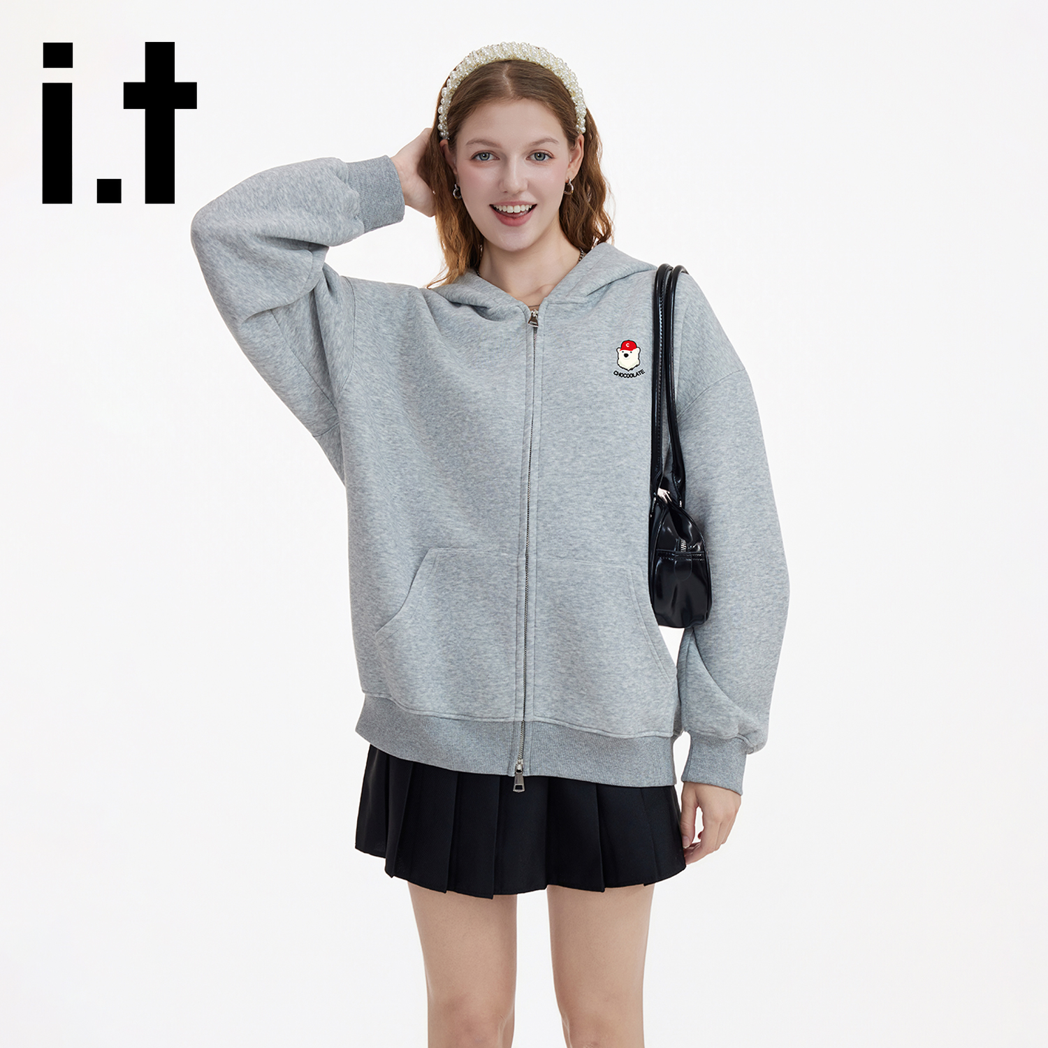 itCHOCOOLATE重磅美式复古卫衣