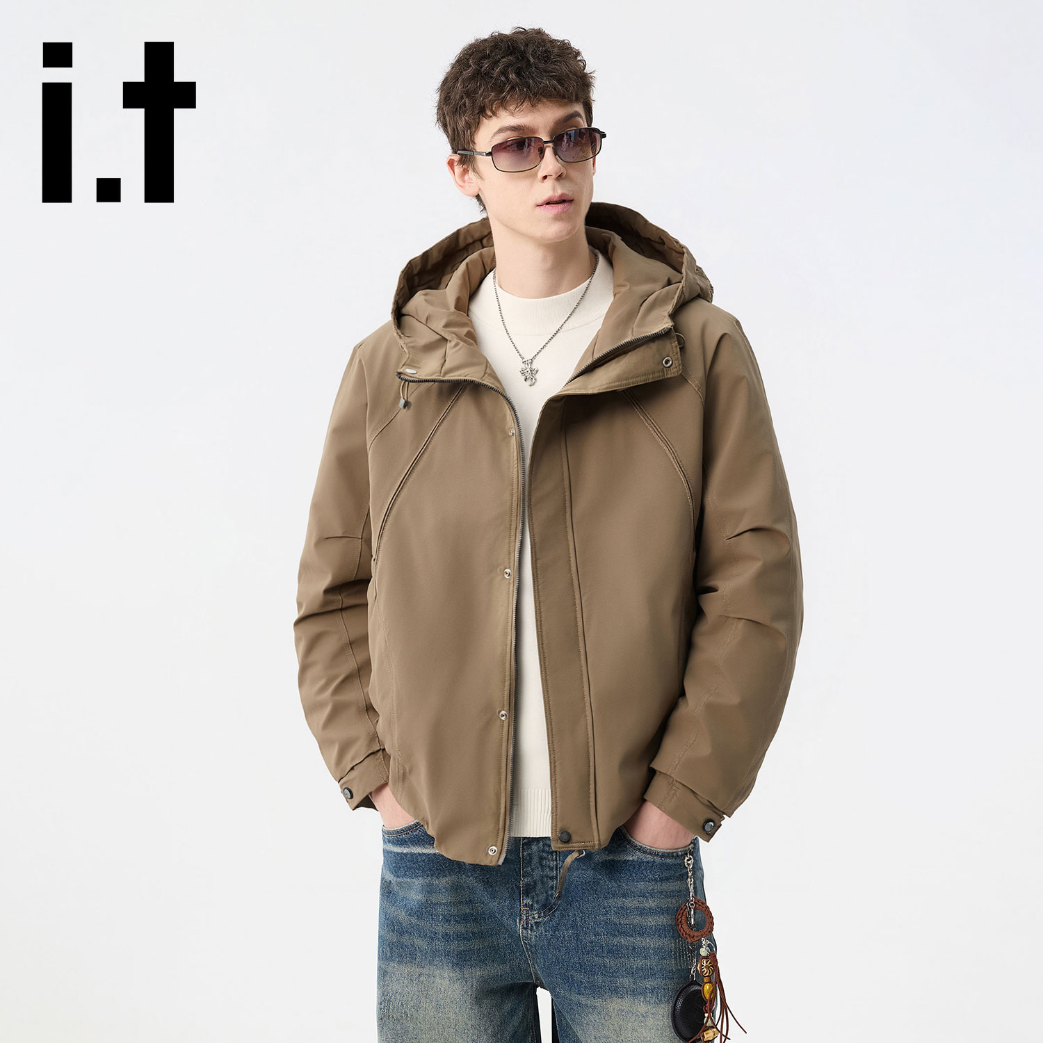 冬季加厚宽松休闲夹克棉服