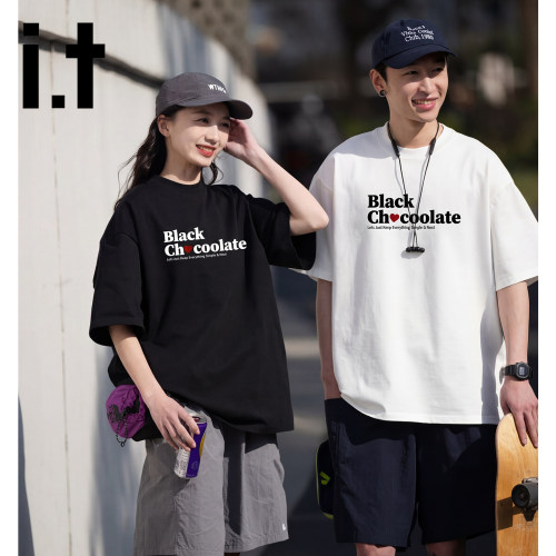CHOCOOLATE重磅凉感宽松短T恤