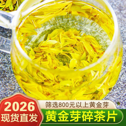 黄金芽茶片2026新茶袋装