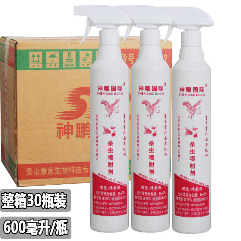康家神雕国际灭苍蝇蚊子喷射剂
