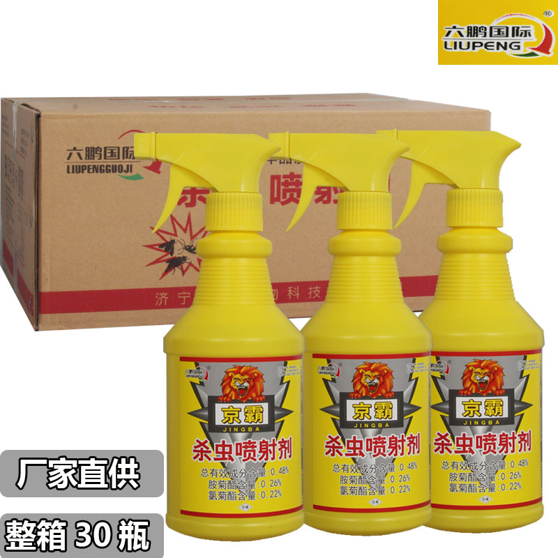 六鹏国际京霸杀虫喷射剂灭苍蝇