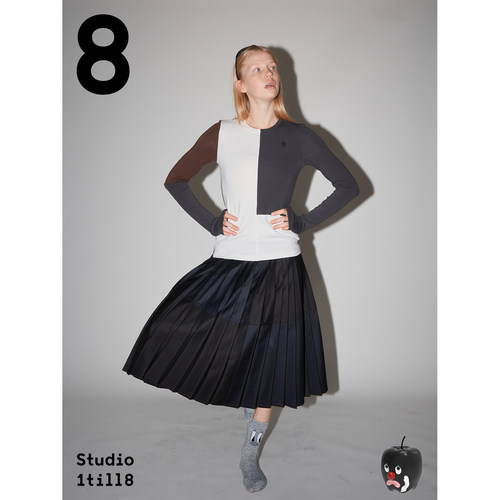 Studio1till8拼接长袖打底衫