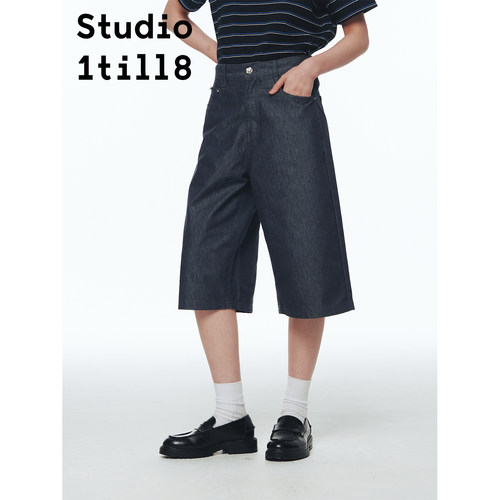 Studio1till8小花扣六分裤