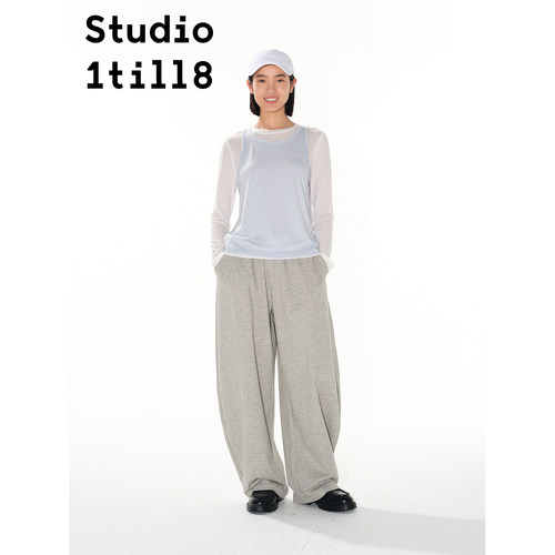 Studio1till8假两件长袖T恤