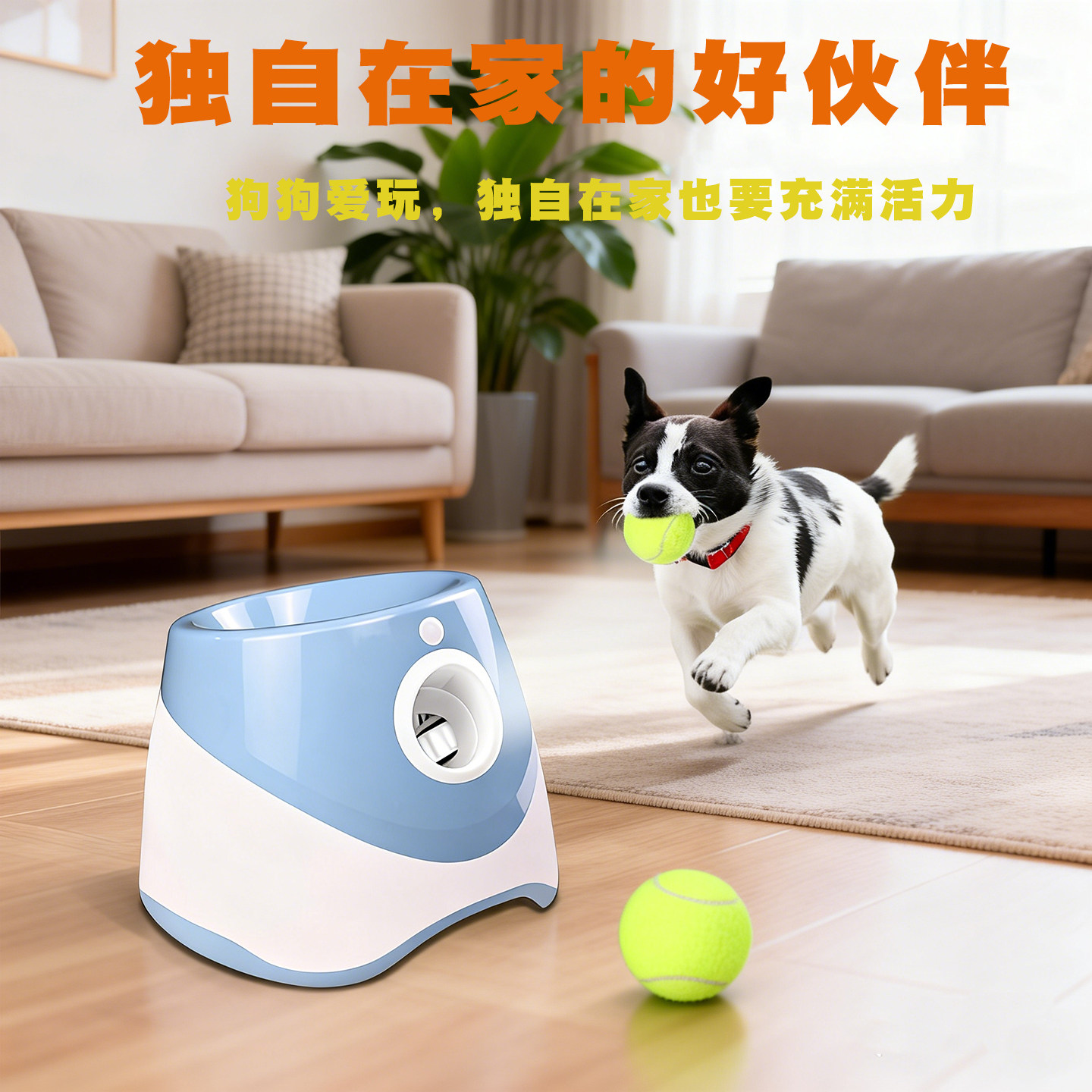 小狗宠物自动发球机发射器狗狗耐咬投球弹球机扔球遛狗神器抛球机