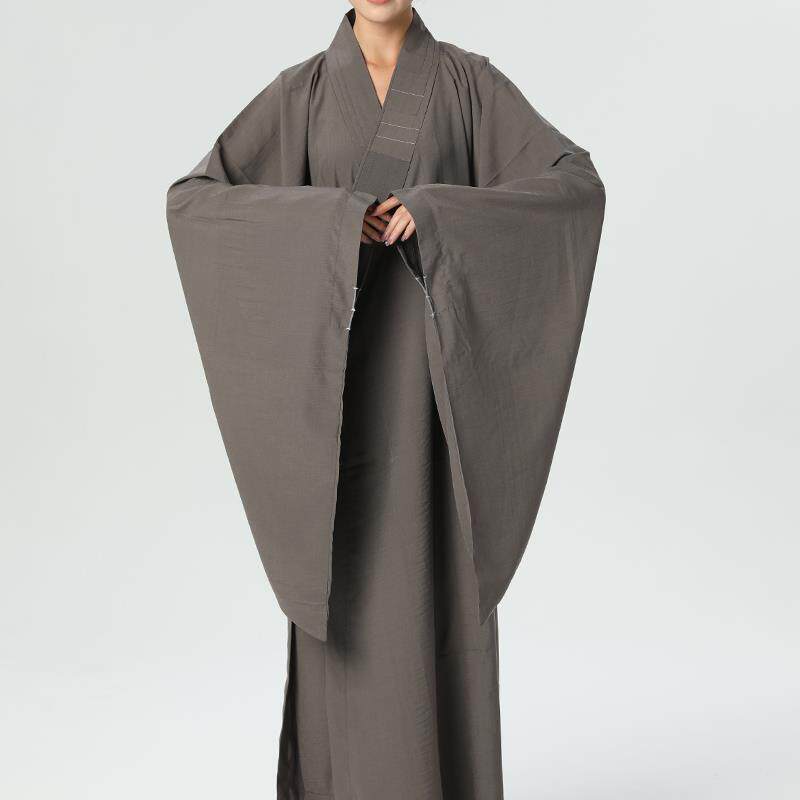 特价济缘海青居士服女皈依服装男士和尚衣服僧衣僧服不透明海清青