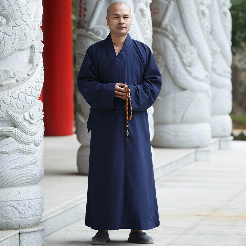特价僧服抗皱丝光棉大褂春夏秋薄款透气四季衫僧衣男女僧侣和尚衣