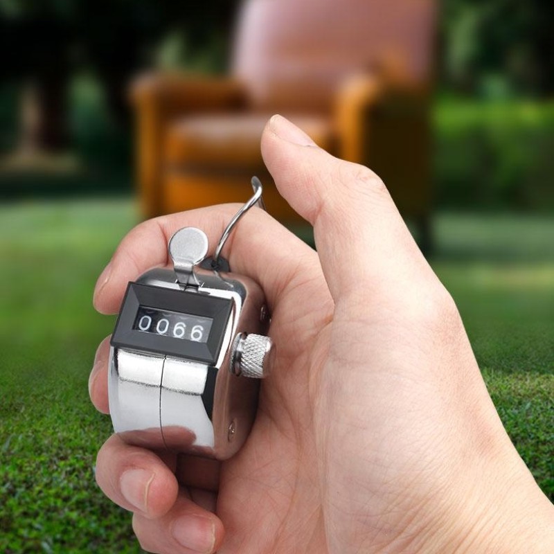 手动机械计数器/人流量计数器/金属底座计数器 按动台式计数器