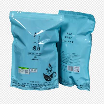 粤北特产广东名茶春茶车八岭绿茶袋装250g