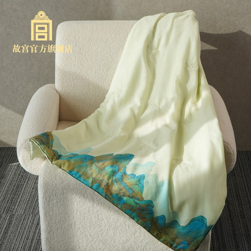 故宫官方千里江山多功能蚕丝被