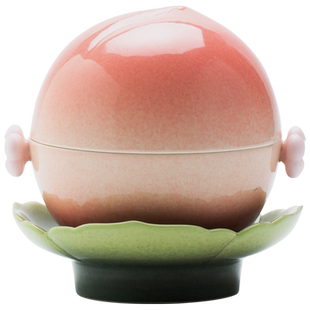 故宫 福果桃气满满便携茶具套装 礼品 故宫文创生日礼物 中秋礼盒