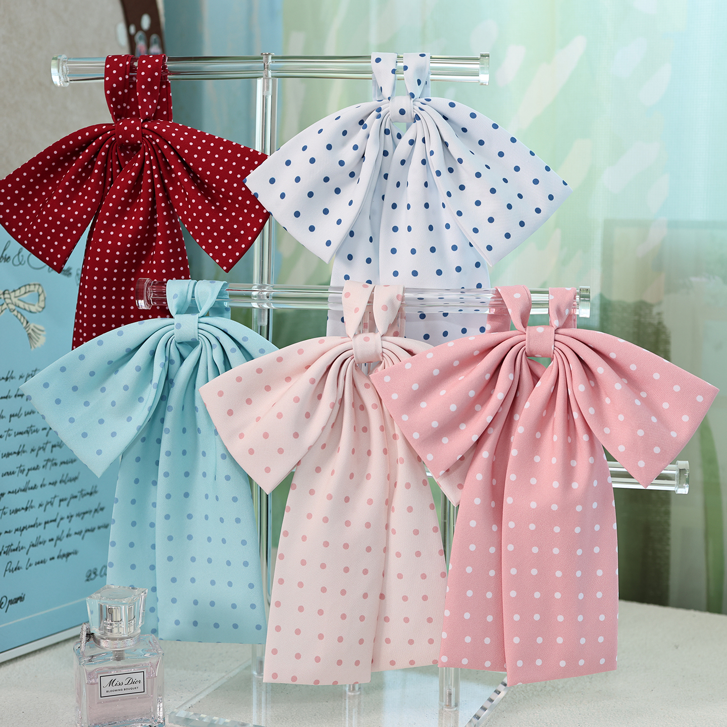 JK波点平角领结蝴蝶结