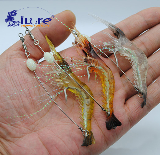 爱路亚夜光仿生大虾黑鱼桂花