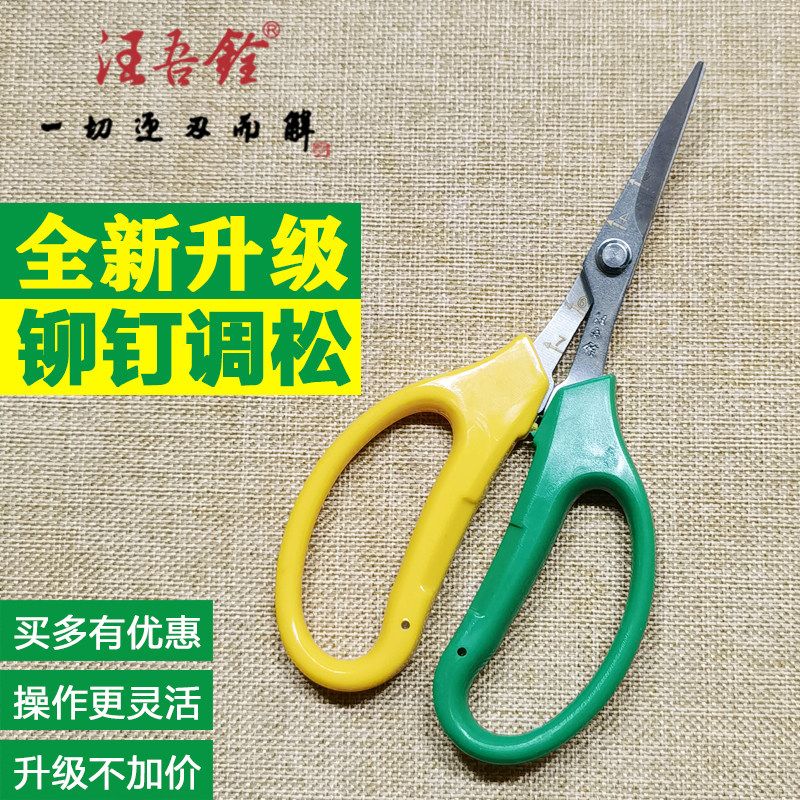 汪吾铨葡萄修果专用剪刀翘头修枝剪花椒枇杷橘子疏果稀果剪2108