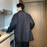 西装外套男士高级感痞帅潮牌宽松休闲日系复古小西服Z04/P145，男装西服套装，星座202