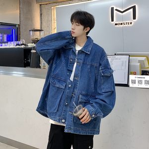 24款水洗牛仔工装情侣牛仔夹克 N11 /P98图片
