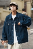 24款牛仔夹克宽松韩版工装潮流水洗外套N991/P98148，男装夹克，星座202