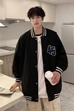 24新款棒球领简约情侣款夹克上衣外套JK328/P90，男装夹克，星座202