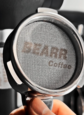 BEARR咖啡机手柄过滤网不锈钢过滤片咖啡结烧网51/53.5/58.5MM