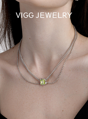 【明星同款】VIGG绿光项链女