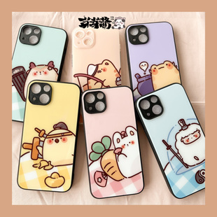 芽芽酱|剑网3正版同人授权周边 全门派跟宠可爱Q版原创剑三手机壳
