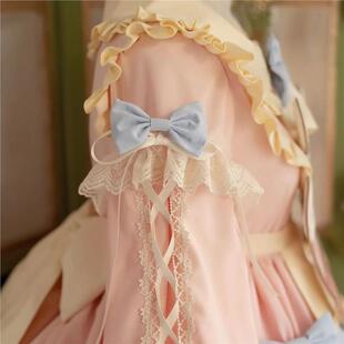 洛丽塔全套现货零卡糖Lolita洛丽塔可爱兔兔春秋连衣裙OP长袖