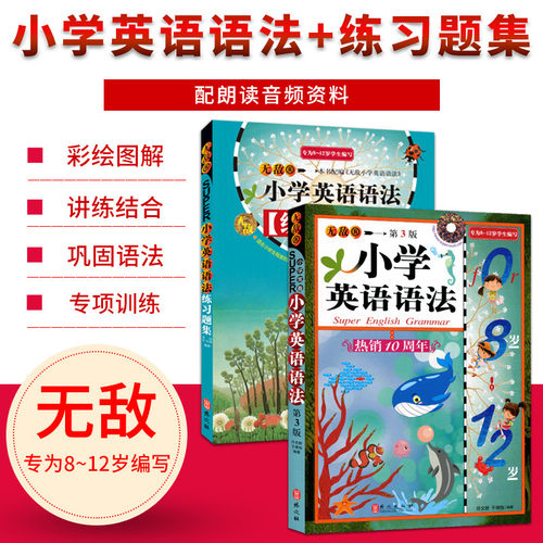 小学英语语法+练习题集专项强化练习册