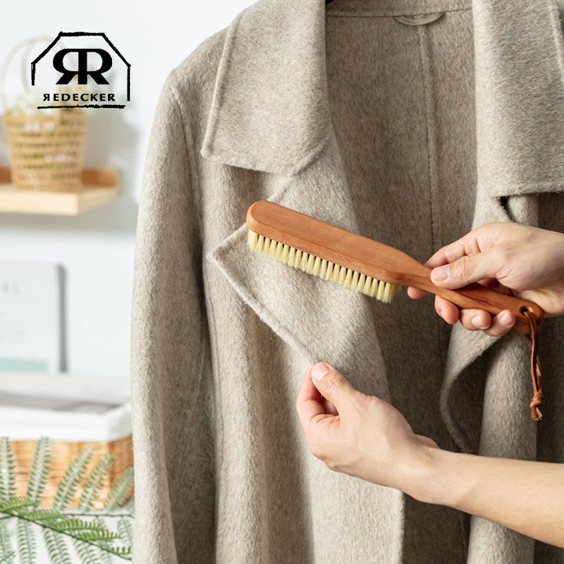 REDECKER家用除尘羊毛大衣打理刷